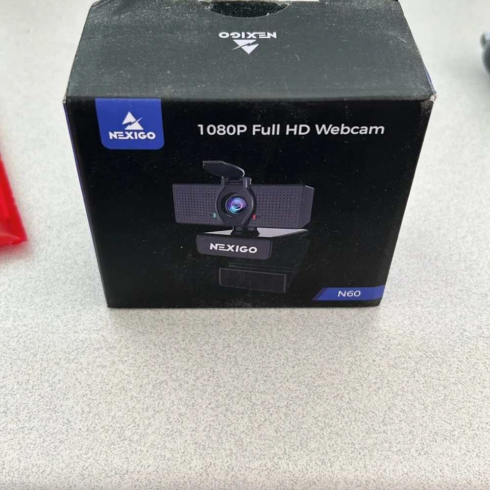 NexiGo N60 1080P Webcam with Microphone new in box never opened